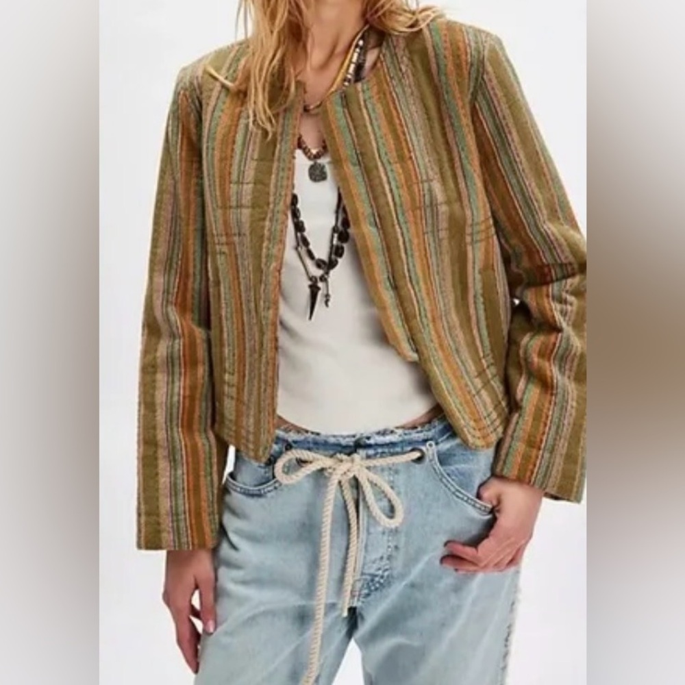 Free People Zandi Quilted Jacket - NWT - Size M
